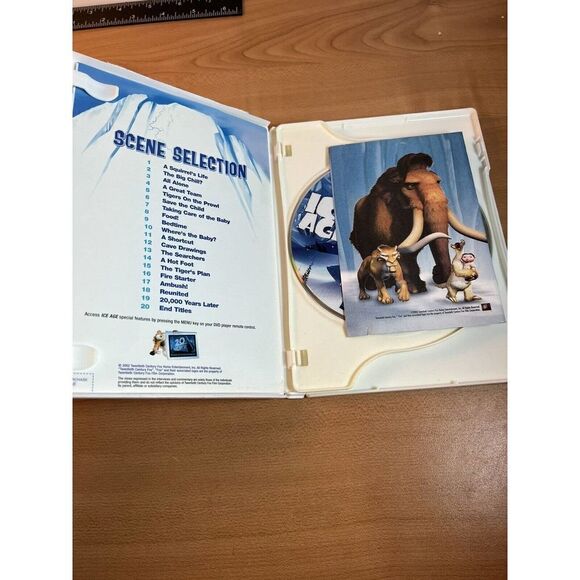 Ice Age (DVD, 2002, 2-Disc Set, Includes Full Frame and Widescreen Versions) - Picture 6 of 8